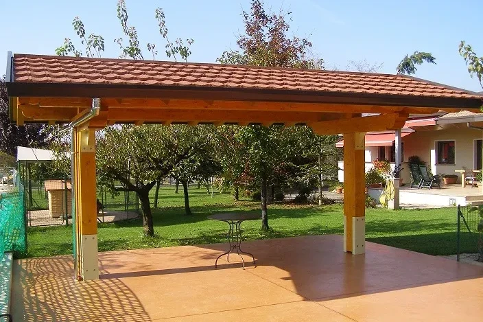 copertura posto auto realizzazione su progetto